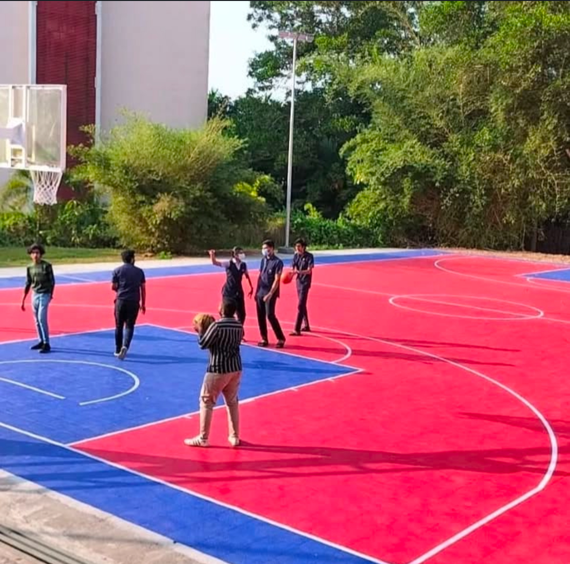 MITS Engineering College Basketball Court